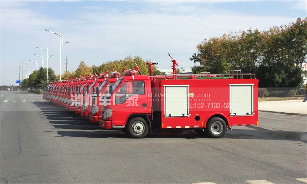 18臺(tái)福田微型消防車 18臺(tái)福田微型消防車