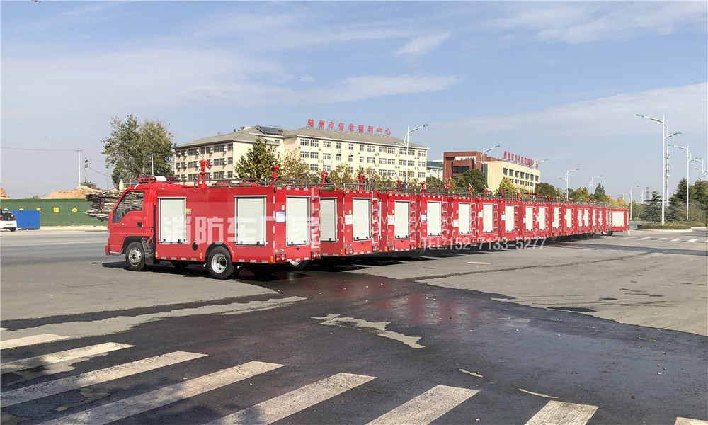 18臺(tái)福田微型消防車 18臺(tái)福田微型消防車